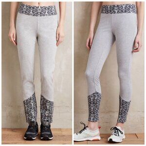 Pure + Good Jacquard Trimmed Leggings